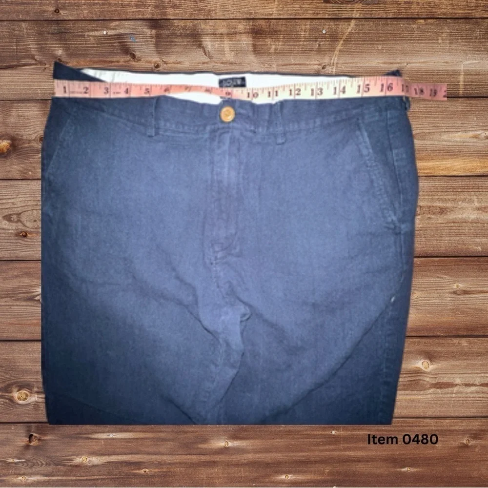 J.Crew The Sutton Fit Pants – Navy Blue Chinos, Size 34x32